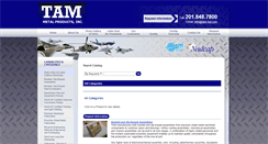 Desktop Screenshot of precisionsheetmetalproducts.tam-ind.com